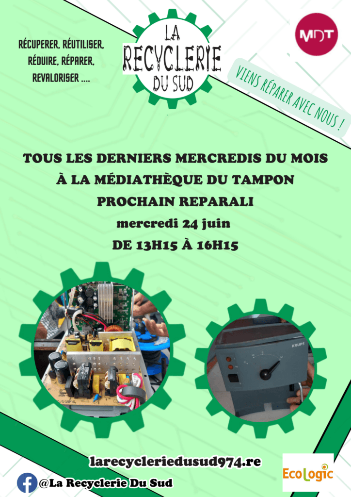 Flyer réparali Tampon 24 juin 2026